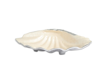 Tahitian Clam Shell 17.5" Bowl Snow
